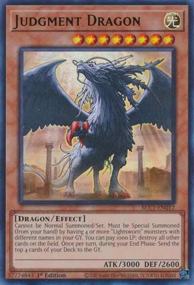 Judgment Dragon (Ultra Rare) [BLC1-EN012-UR]