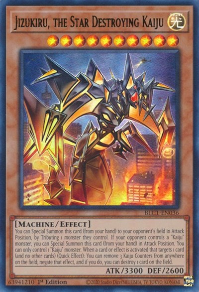 Jizukiru, the Star Destroying Kaiju (Ultra Rare) [BLC1-EN036-UR]