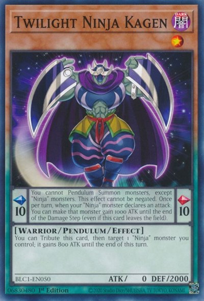 Twilight Ninja Kagen (Common) [BLC1-EN050-C]