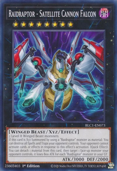 Raidraptor - Satellite Cannon Falcon (Common) [BLC1-EN073-C]