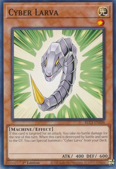 Cyber Larva (Common) [BLC1-EN108-C]