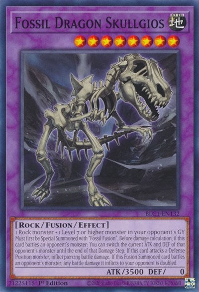 Fossil Dragon Skullgios (Common) [BLC1-EN132-C]