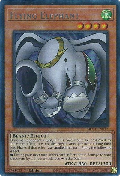 Flying Elephant (Ultra Rare) (Silver) [BLC1-EN017-UR-S]