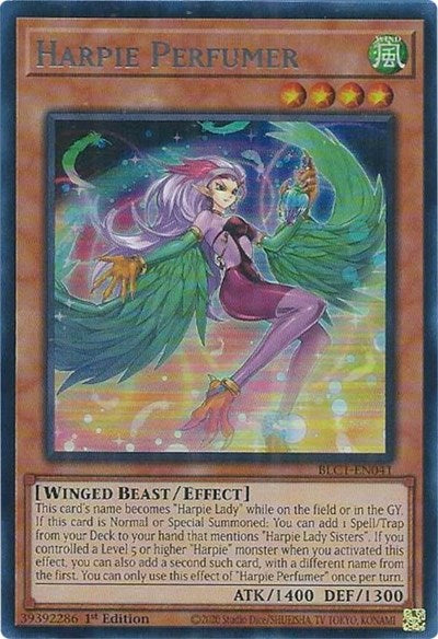 Harpie Perfumer (Ultra Rare) (Silver) [BLC1-EN041-UR-S]