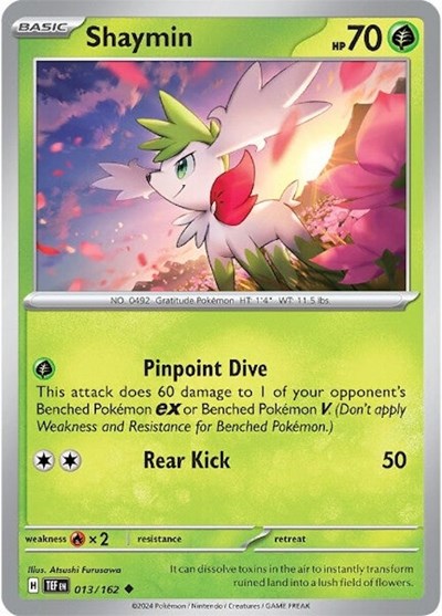 Shaymin - 013/162 (Uncommon) [TEF-013-U]