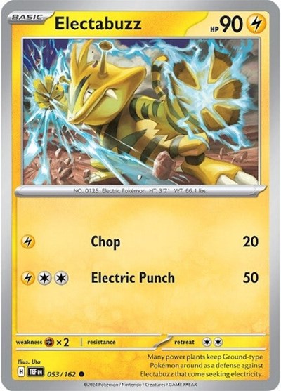 Electabuzz - 053/162 (Common) [TEF-053-C]