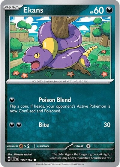 Ekans - 100/162 (Common) [TEF-100-C]