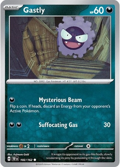 Gastly - 102/162 (Common) [TEF-102-C]