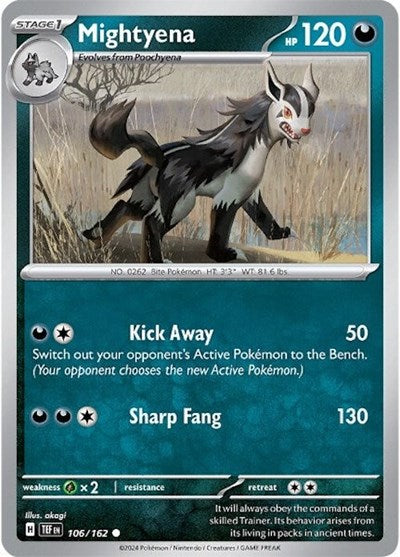 Mightyena - 106/162 (Common) [TEF-106-C]