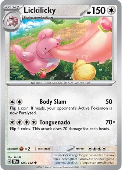 Lickilicky - 125/162 (Common) [TEF-125-C]