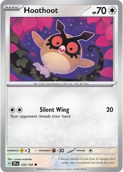 Hoothoot - 126/162 (Common) [TEF-126-C]