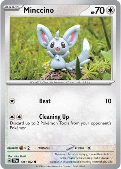 Minccino - 136/162 (Common) [TEF-136-C]