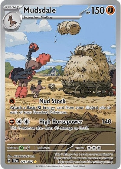 Mudsdale - 175/162 (Illustration Rare) [TEF-175-IR]