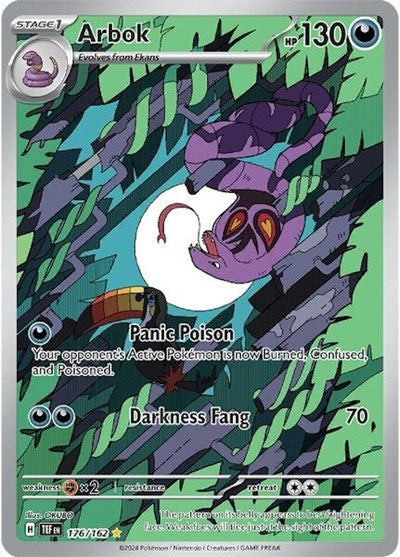 Arbok - 176/162 (Illustration Rare) [TEF-176-IR]