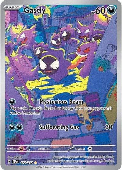 Gastly - 177/162 (Illustration Rare) [TEF-177-IR]