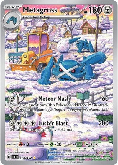 Metagross - 178/162 (Illustration Rare) [TEF-178-IR]