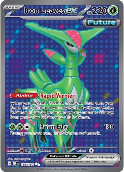 Iron Leaves ex - 186/162 (Ultra Rare) [TEF-186-UR]