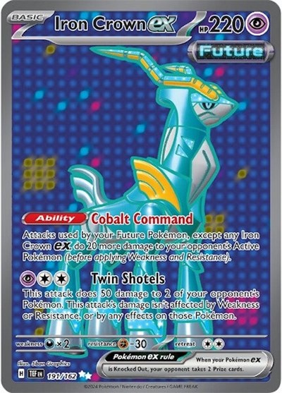 Iron Crown ex - 191/162 (Ultra Rare) [TEF-191-UR]