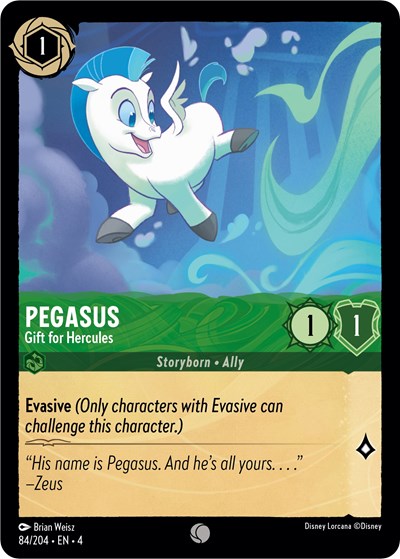 Pegasus - Gift for Hercules [URS-84]