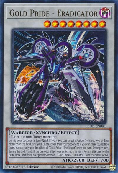 Gold Pride - Eradicator (Ultra Rare) [LEDE-EN041-UR]