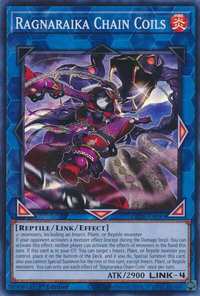 Ragnaraika Chain Coils (Super Rare) [LEDE-EN049-SuR]