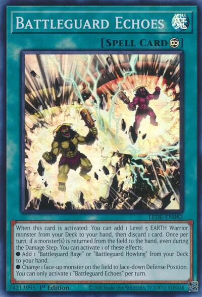 Battleguard Echoes (Super Rare) [LEDE-EN082-SuR]