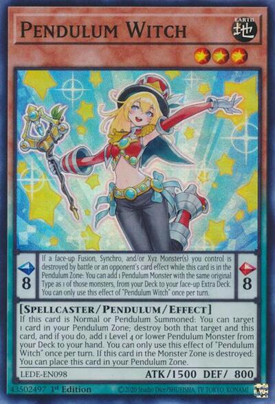 Pendulum Witch (Super Rare) [LEDE-EN098-SuR]