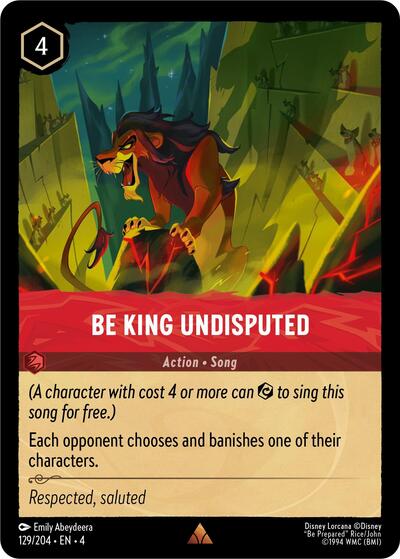 Be King Undisputed [URS-129]