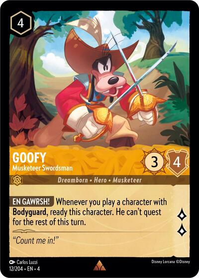 Goofy - Musketeer Swordsman [URS-12]