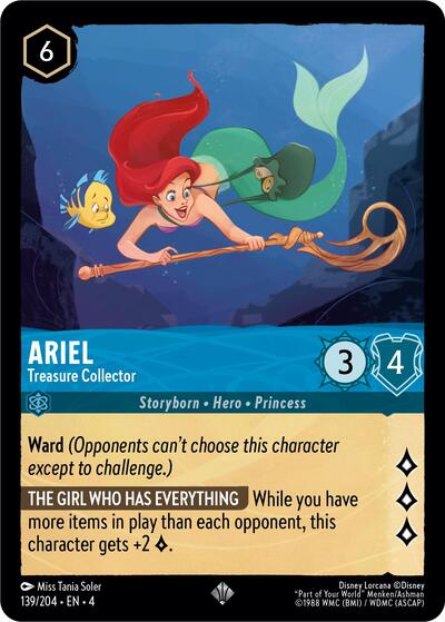 Ariel - Treasure Collector [URS-139]