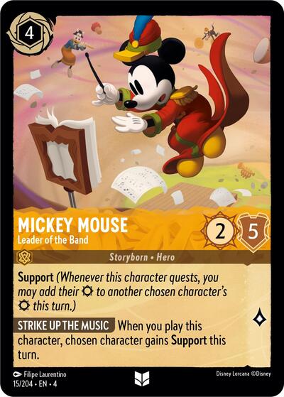 Mickey Mouse - Leader of the Band [URS-15]