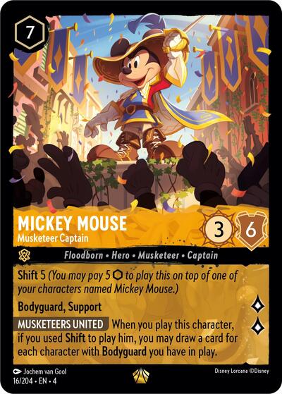Mickey Mouse - Musketeer Captain [URS-16]