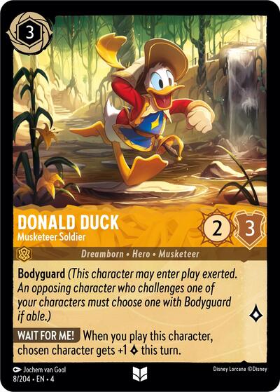 Donald Duck - Musketeer Soldier [URS-8]