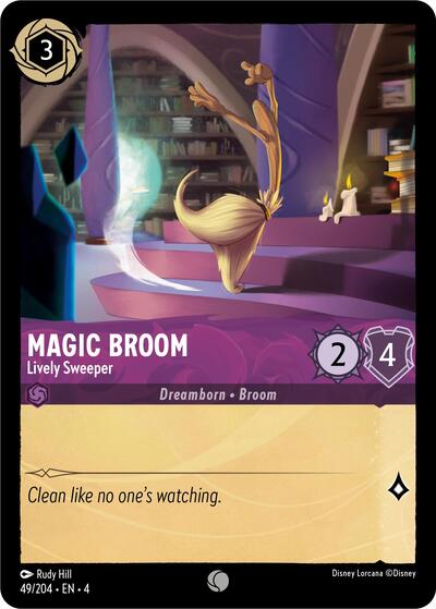 Magic Broom - Lively Sweeper [URS-49]