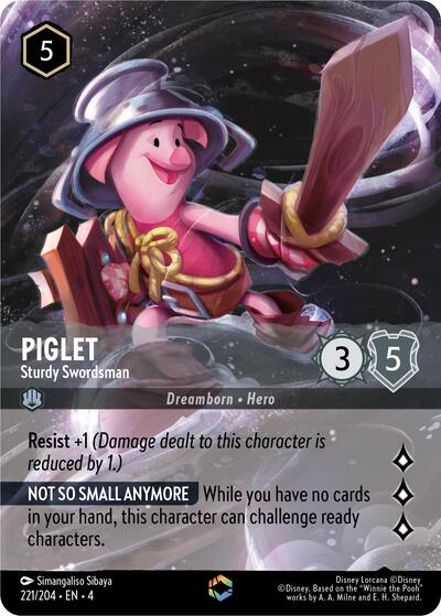 Piglet - Sturdy Swordsman (Enchanted) [URS-221]