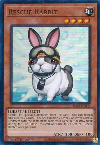 Rescue Rabbit (Ultra Rare) [RA02-EN008-UR]