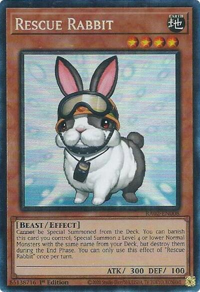 Rescue Rabbit (Prismatic Collector's Rare) [RA02-EN008-PCR]