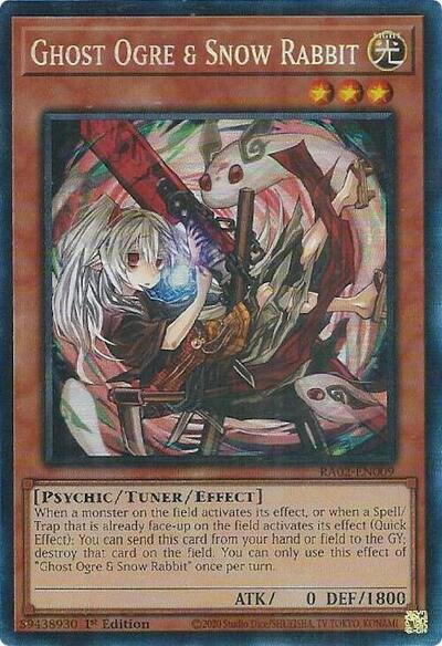 Ghost Ogre & Snow Rabbit (Prismatic Collector's Rare) (Alternate Art) [RA02-EN009-PCR]