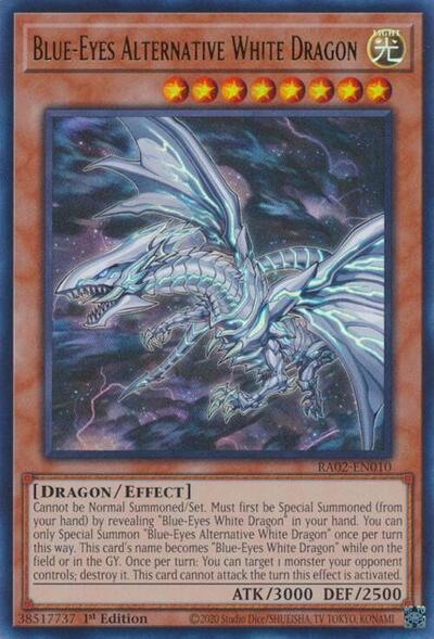 Blue-Eyes Alternative White Dragon (Super Rare) [RA02-EN010-SuR]