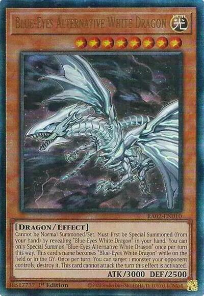 Blue-Eyes Alternative White Dragon (Prismatic Ultimate Rare) [RA02-EN010-PUR]