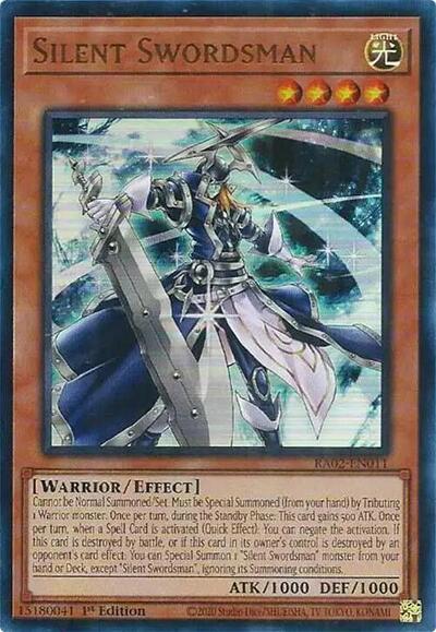 Silent Swordsman (Ultra Rare) [RA02-EN011-UR]