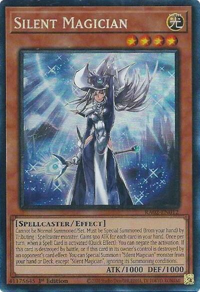 Silent Magician (Prismatic Collector's Rare) [RA02-EN012-PCR]