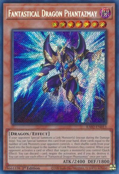 Fantastical Dragon Phantazmay (Secret Rare) (Alternate Art) [RA02-EN013-SeR]