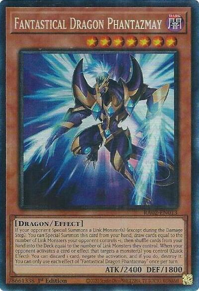 Fantastical Dragon Phantazmay (Prismatic Collector's Rare) (Alternate Art) [RA02-EN013-PCR]