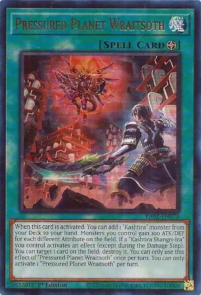 Pressured Planet Wraitsoth (Ultra Rare) [RA02-EN073-UR]