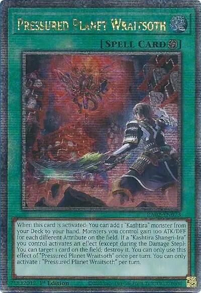 Pressured Planet Wraitsoth (Quarter Century Secret Rare) [RA02-EN073-QCSR]