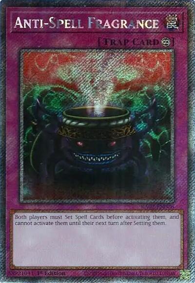 Anti-Spell Fragrance (Platinum Secret Rare) [RA02-EN076-PlSR]