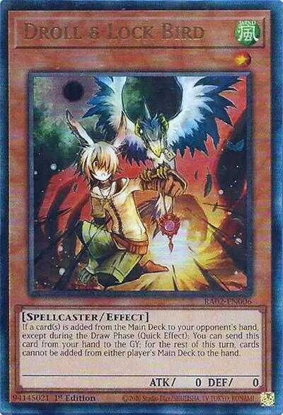 Droll & Lock Bird (Prismatic Ultimate Rare) [RA02-EN006-PUR]