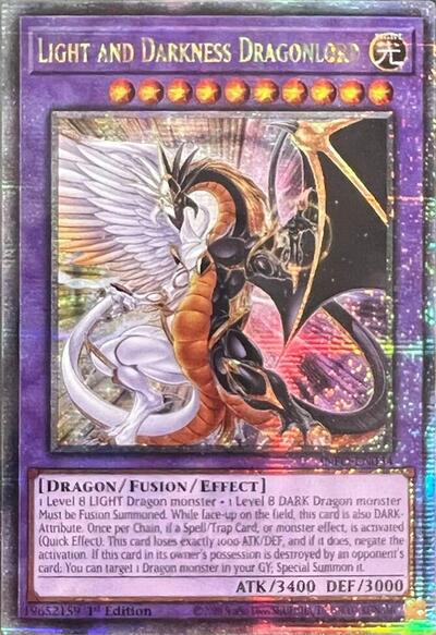 Light and Darkness Dragonlord (Quarter Century Secret Rare) [INFO-EN034-QCSR]