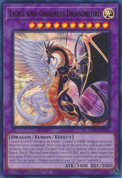 Light and Darkness Dragonlord (Ultra Rare) [INFO-EN034-UR]